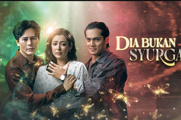 Sinopsis Drama Dia Bukan Syurga (2025), Disiarkan Sekarang! Kisah Rumahtangga Seperti Neraka